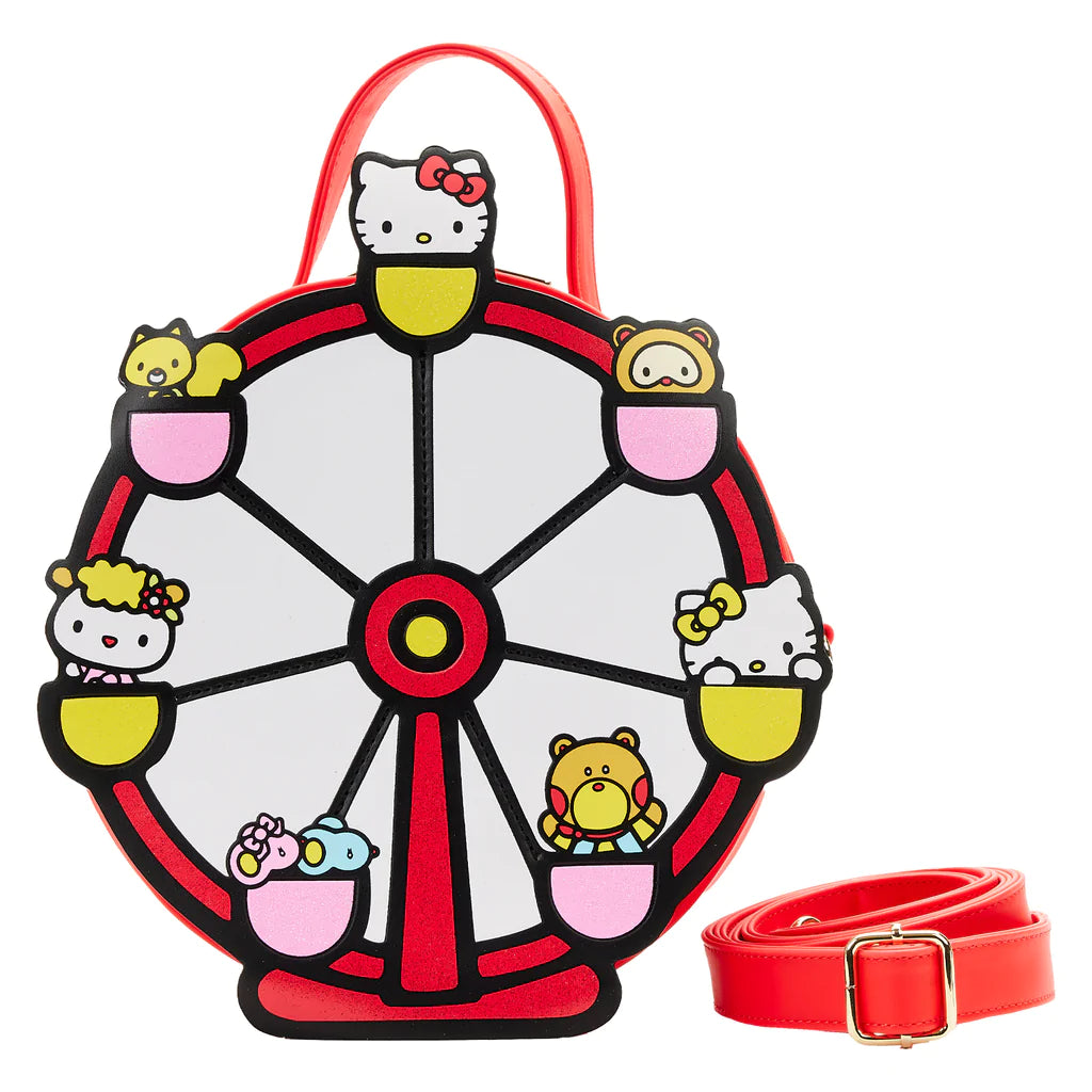 Hello Kitty Gingham Crossbody Bag