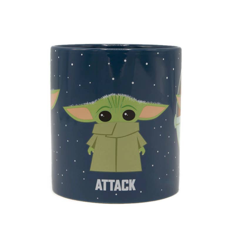 Star Wars The Mandalorian The Child Protect Attack Snack 20oz Ceramic Mug