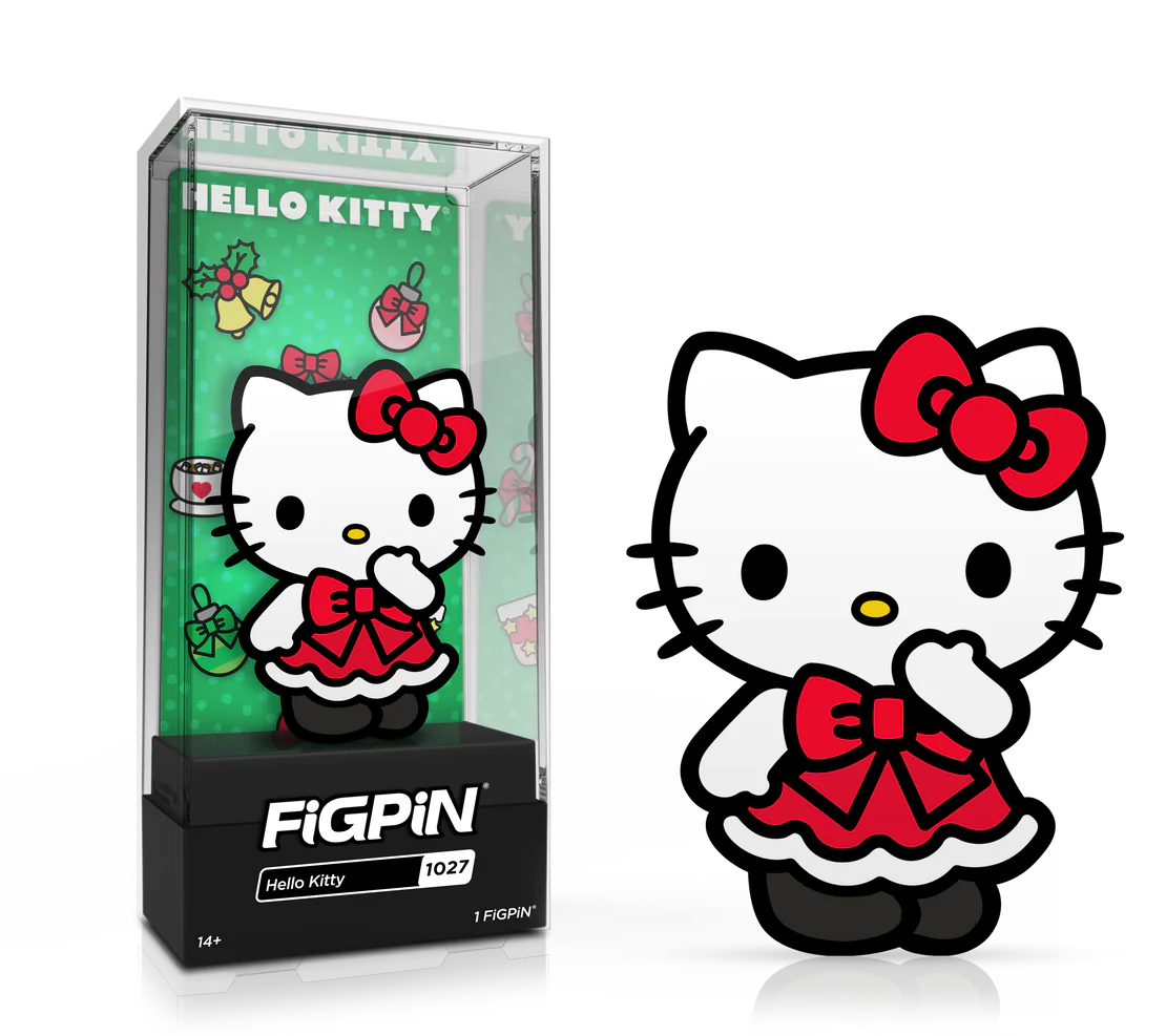 Hello Kitty and Friends FiGPiN #1027 Hello Kitty (Holiday)
