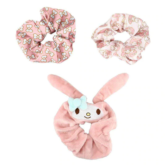 MY MELODY SCRUNCHIES 3-PACK