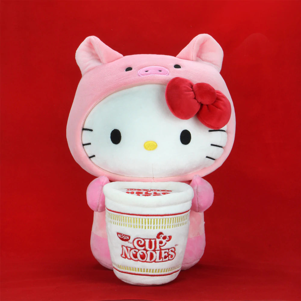Nissin Cup Noodles x Hello Kitty Tempura Cup 16 Plush