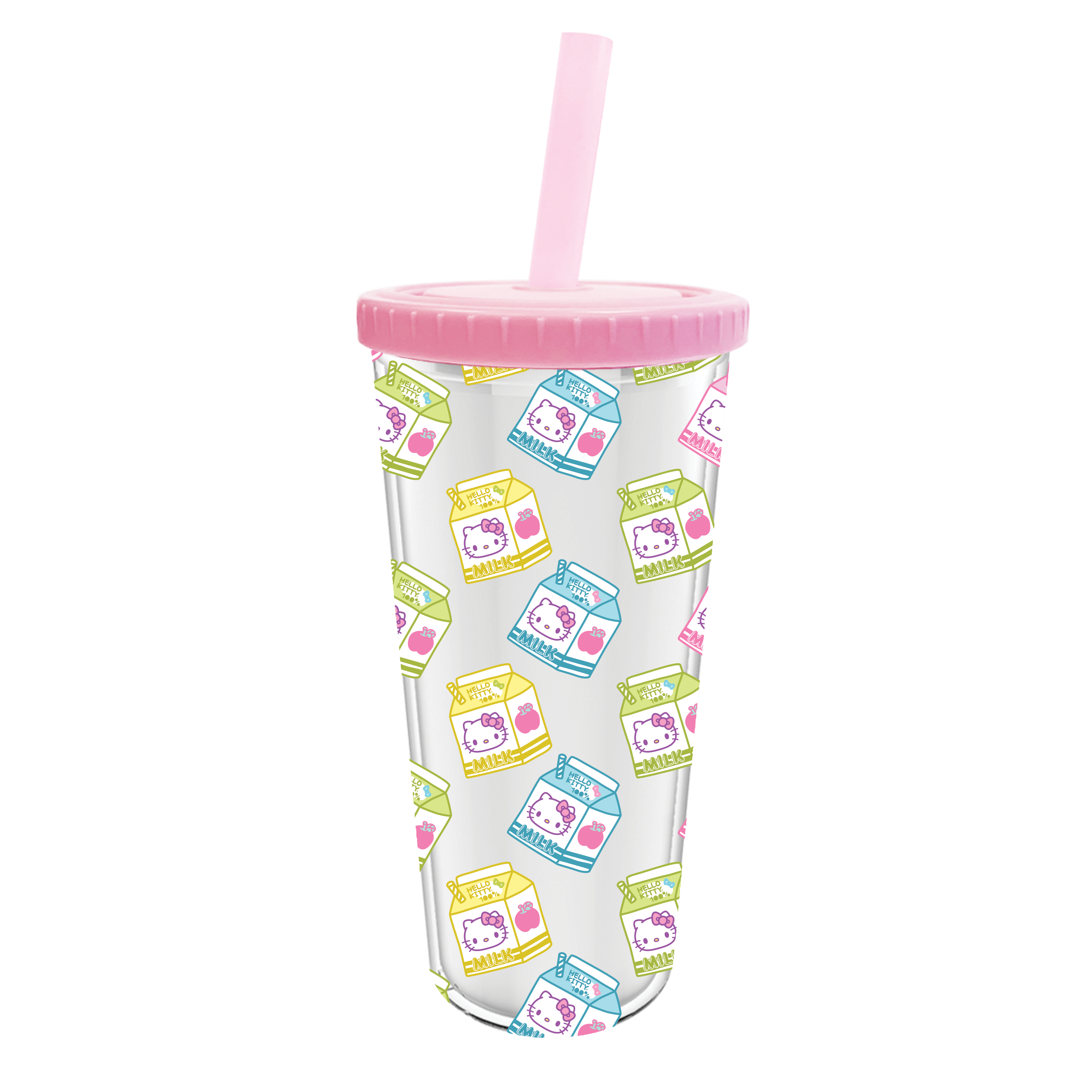 Hello Kitty Strawberry 20oz Plastic Tumbler